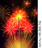Bengal or indian light, sparkler firework fire. Element for celebration of holidays, parties used for entertainment purposes. Colorless sparks illustration. Bengal Light, Fire, Firework Sparkler Isolated. Стоковая иллюстрация, агентство Ingram Publishing / Фотобанк Лори