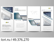 Flyers set, modern banners. Business templates. Cover design template, easy editable abstract vector layouts. DNA and neurons molecule structure. Medicine, science, technology concept. Scalable graphic.. Flyers set, modern banners. Business templates. Cover design template, abstract vector layouts. DNA and neurons molecule structure. Medicine, science, technology concept. Scalable graphic. Стоковая иллюстрация, агентство Ingram Publishing / Фотобанк Лори