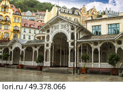 old streets in the Czech city of Karlovy Vary. Стоковое фото, агентство Ingram Publishing / Фотобанк Лори