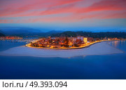 Ribadesella sunset in Asturias of Spain. Стоковое фото, агентство Ingram Publishing / Фотобанк Лори