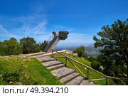 Mirador del Fitu viewpoint Fito in Asturias of Spain. Стоковое фото, агентство Ingram Publishing / Фотобанк Лори