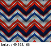 Seamless vector knitted texture. Стоковая иллюстрация, агентство Ingram Publishing / Фотобанк Лори