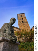 Sant Esteve church in Andorra la Vella at Pyrenees. Стоковое фото, агентство Ingram Publishing / Фотобанк Лори