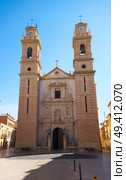Sant Antoni church in Canals of Valencia at Spain. Стоковое фото, агентство Ingram Publishing / Фотобанк Лори