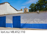 El Toboso village of don quijote Dulcinea in toledo of La Mancha Spain. Стоковое фото, агентство Ingram Publishing / Фотобанк Лори