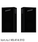 Acoustic loudspeakers vector illustration isolated on white. Apparatus that converts electrical impulses into sound, part of stereo equipment. Acoustic Loudspeakers Vector Illustration Isolated. Стоковая иллюстрация, агентство Ingram Publishing / Фотобанк Лори
