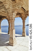 beautiful traditional  building from white carving . Rajasthan , India. Стоковое фото, агентство Ingram Publishing / Фотобанк Лори