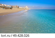 Arenals del Sol Beach in Elche Elx of Alicante in Costa Blanca at Spain. Стоковое фото, агентство Ingram Publishing / Фотобанк Лори