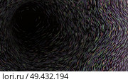 Wide format abstract background, optical illusion of gradient effect. Stipple effect. Rhythmic noise particles. Grain texture. Full HD wallpaper with strokes. Vector EPS10 with transparency. widescreen background, grain texture, vector abstract illustration. Стоковая иллюстрация, агентство Ingram Publishing / Фотобанк Лори