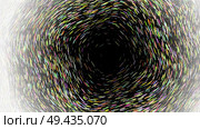 Wide format abstract background, optical illusion of gradient effect. Stipple effect. Rhythmic noise particles. Grain texture. Full HD wallpaper with colorful strokes. Vector EPS10 with transparency. widescreen background, grain texture, vector abstract illustration. Стоковая иллюстрация, агентство Ingram Publishing / Фотобанк Лори