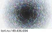 Wide format abstract background, optical illusion of gradient effect. Stipple effect. Rhythmic noise particles. Grain texture. Full HD wallpaper with colorful strokes. Vector EPS10 with transparency. widescreen background, grain texture, vector abstract illustration. Стоковая иллюстрация, агентство Ingram Publishing / Фотобанк Лори