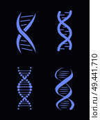 DNA deoxyribonucleic acid chains set, nucleotides carrying genetic instructions used in growth development functioning and reproduction vector. DNA Deoxyribonucleic Acid Chains Set, Nucleotide. Стоковая иллюстрация, агентство Ingram Publishing / Фотобанк Лори