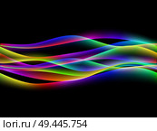 energetic waves, EPS10 with transparency and mesh. dinamyc flow, stylized  waves, vector. Стоковая иллюстрация, агентство Ingram Publishing / Фотобанк Лори