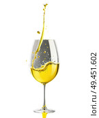 Aromatic Riesling glass, filled with vibrant yellow wine, isolated on transparent, dynamic bubbles, bright backdrop, Стоковое AI-изображение, AI-художник svetograph / Фотобанк Лори