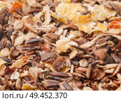 professional sportive horse  muesli  with black oats. macro shot. Стоковое фото, агентство Ingram Publishing / Фотобанк Лори