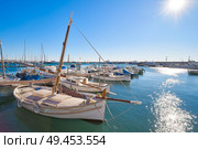 Cambrils Port marina in Tarragona province of Catalonia. Стоковое фото, агентство Ingram Publishing / Фотобанк Лори