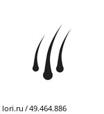 hair detail illustration. Стоковая иллюстрация, агентство Ingram Publishing / Фотобанк Лори