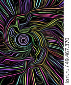 Taurus Zodiac astrology symbol integrated into abstract woodcut pattern on the subject of art, creativity and design. Стоковое фото, агентство Ingram Publishing / Фотобанк Лори