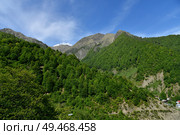 Горный пейзаж Азербайджана. Стоковое фото, фотограф Максим Соколов / Фотобанк Лори