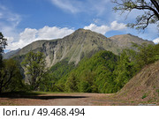 Горный пейзаж Азербайджана. Стоковое фото, фотограф Максим Соколов / Фотобанк Лори
