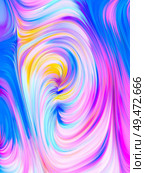 Color In Motion. Visual Perfume series. Image of vibrant flow of hues and gradients in conceptual relevance to art, design and technology. Стоковое фото, агентство Ingram Publishing / Фотобанк Лори