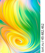 Abstract Color. Visual Perfume series. Graphic composition of vibrant flow of hues and gradients  for subject of art, design and technology. Стоковое фото, агентство Ingram Publishing / Фотобанк Лори