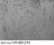 Abstract grey color painted oriented strand board. Grunge plywood texture background. Стоковое фото, агентство Ingram Publishing / Фотобанк Лори