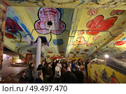 На экскурсии в Петрикирхе.Ночь музеев. Редакционное фото, агентство "SPb vedomosti" / Фотобанк Лори