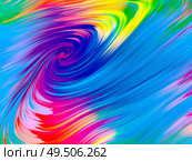 Abstract Paint. Visual Perfume series. Background composition of  vibrant flow of hues and gradients on the subject of art, design and technology. Стоковое фото, агентство Ingram Publishing / Фотобанк Лори