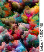 Beyond Impasto series. Design made of rich colorful textures to serve as background for projects on art, design, creativity and imagination. Стоковое фото, агентство Ingram Publishing / Фотобанк Лори