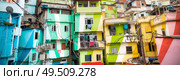 Rio de Janeiro downtown and favela.  Brazil. Стоковое фото, агентство Ingram Publishing / Фотобанк Лори