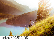 warm summer hiking days. Стоковое фото, агентство Ingram Publishing / Фотобанк Лори