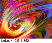 Color Dynamic. Liquid Screen series. Abstract arrangement of vibrant flow of hues and gradients suitable for projects on art, design and technology. Стоковое фото, агентство Ingram Publishing / Фотобанк Лори