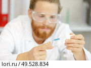 close up of microbiological laboratory test. Стоковое фото, агентство Ingram Publishing / Фотобанк Лори