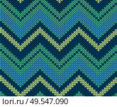 Seamless vector knitted texture illustration. Стоковая иллюстрация, агентство Ingram Publishing / Фотобанк Лори