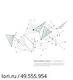 Connection science polygonal vector background.. Connection science polygonal vector background. Стоковая иллюстрация, агентство Ingram Publishing / Фотобанк Лори