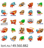 A vector illustration of Hermit Crab Emoji Emoticon Expression. Стоковая иллюстрация, агентство Ingram Publishing / Фотобанк Лори