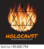 International holocaust remembrance day background. Vector Illustration EPS10. International holocaust remembrance day background. Vector Illustration. Стоковая иллюстрация, агентство Ingram Publishing / Фотобанк Лори