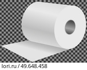 Toilet paper flat vector illustration. Special paper for wiping. Paper product is used for sanitary and hygienic purposes. Roll of white coiled paper. Bumf isolated on transparent background. Toilet paper. Special paper for wiping. Paper product is used for sanitary and hygienic purposes. Стоковая иллюстрация, агентство Ingram Publishing / Фотобанк Лори