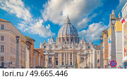 Papal Basilica of Saint Peter in the Vatican. Стоковое фото, агентство Ingram Publishing / Фотобанк Лори