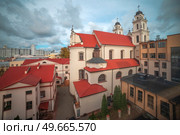 Archcathedral Church of the Virgin Mary Minsk. Belarus. Стоковое фото, агентство Ingram Publishing / Фотобанк Лори