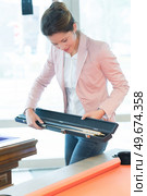 female professional player. Редакционное фото, агентство Ingram Publishing / Фотобанк Лори