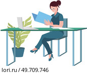Office workers. Vector illustration. Teamwork fosters sense of belonging and shared responsibility In team meeting, progress reviewed and future plans are discussed Office workers adapt to new. Office workers. In team meeting, strategies are devised and action plans are formulated Office workers strive. Стоковая иллюстрация, агентство Ingram Publishing / Фотобанк Лори