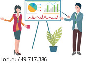 Office workers. Vector illustration. A worker employee seeks opportunities for professional development and learning An office manager provides guidance and support to team A business presentation. Office workers. Office work involves managing schedules and coordinating resources A worker employee takes pride. Стоковая иллюстрация, агентство Ingram Publishing / Фотобанк Лори