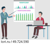 Office workers. Vector illustration. A business person demonstrates leadership and strategic thinking The office workplace values creativity and fosters conducive work environment Teamwork strengthens. Office workers. Office workers prioritize tasks based on urgency and importance Office work requires problem-solving. Стоковая иллюстрация, агентство Ingram Publishing / Фотобанк Лори
