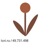 Spring flower vector illustration. The spring flower concept represented cycle growth and rebirth The flowering plants showcased abundance and vitality spring The botany enthusiasts explored various. Spring flower. Springtime was characterized by flourishing flora and fauna. Стоковая иллюстрация, агентство Ingram Publishing / Фотобанк Лори