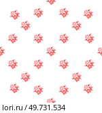 Sakura pattern vector illustration. The flowery atmosphere created by sakura blossoms transported observer to realm tranquility and bliss The repeating pattern sakura blooms symbolized eternal renewal. Sakura pattern. The continuous flow sakura blossoms represented eternal cycle nature. Стоковая иллюстрация, агентство Ingram Publishing / Фотобанк Лори