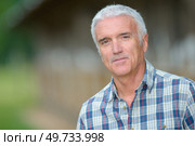 Portarit of man in his fifties. Стоковое фото, агентство Ingram Publishing / Фотобанк Лори