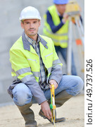Site surveyor. Стоковое фото, агентство Ingram Publishing / Фотобанк Лори