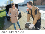 concept of road breakdown rescue. Стоковое фото, агентство Ingram Publishing / Фотобанк Лори
